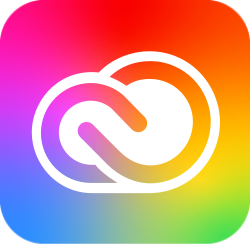 Adobe Creative Cloud logo.